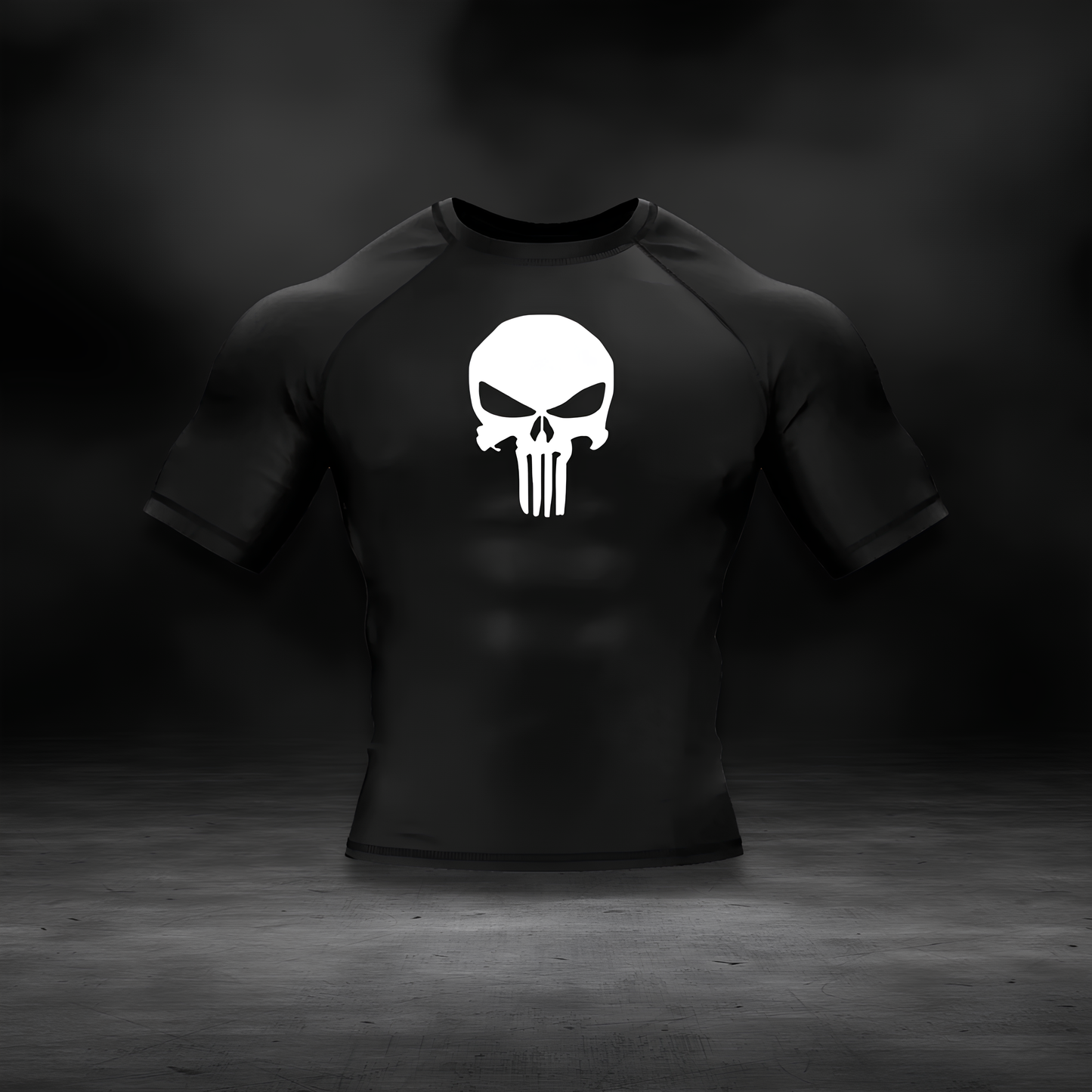 Skull Short Sleeve Compression Shirt | Set