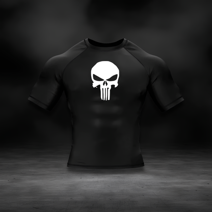 Skull Short Sleeve Compression Shirt | Set
